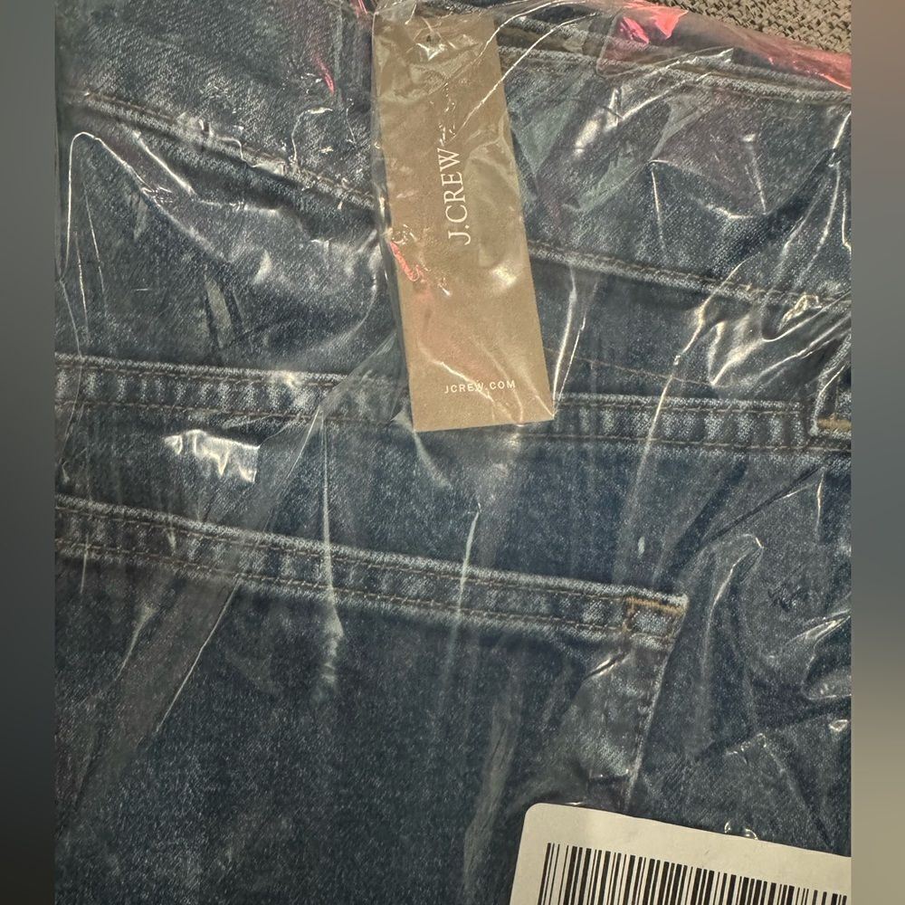 NWT J CREW High-rise slim wide jean in 1996 semi-stretch in dark wash - Picture 6 of 7